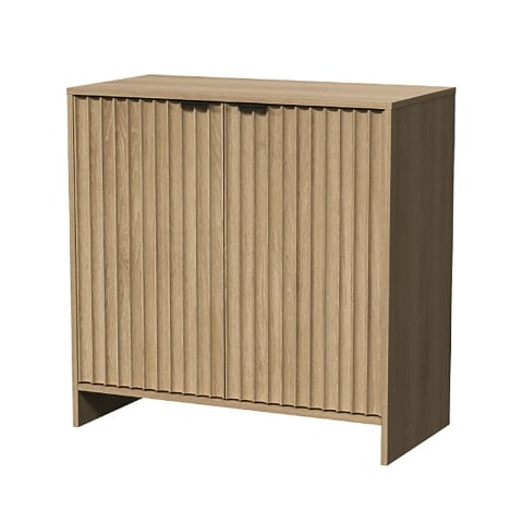 Szafka drewniana do salonu, kuchni, biura 2 drzwi 80x40x72 cm Yuva Promocja