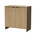 Szafka drewniana do salonu, kuchni, biura 2 drzwi 80x40x72 cm Yuva Promocja