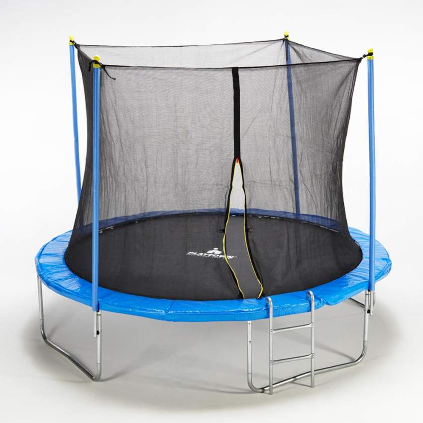 Okrągła trampolina ogrodowa 366cm Kangaroo XL Promocja