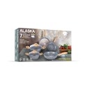 Zestaw garnków 7-częściowy na indukcję z ceramiki nieprzywierającej Alaska Sprzedaż