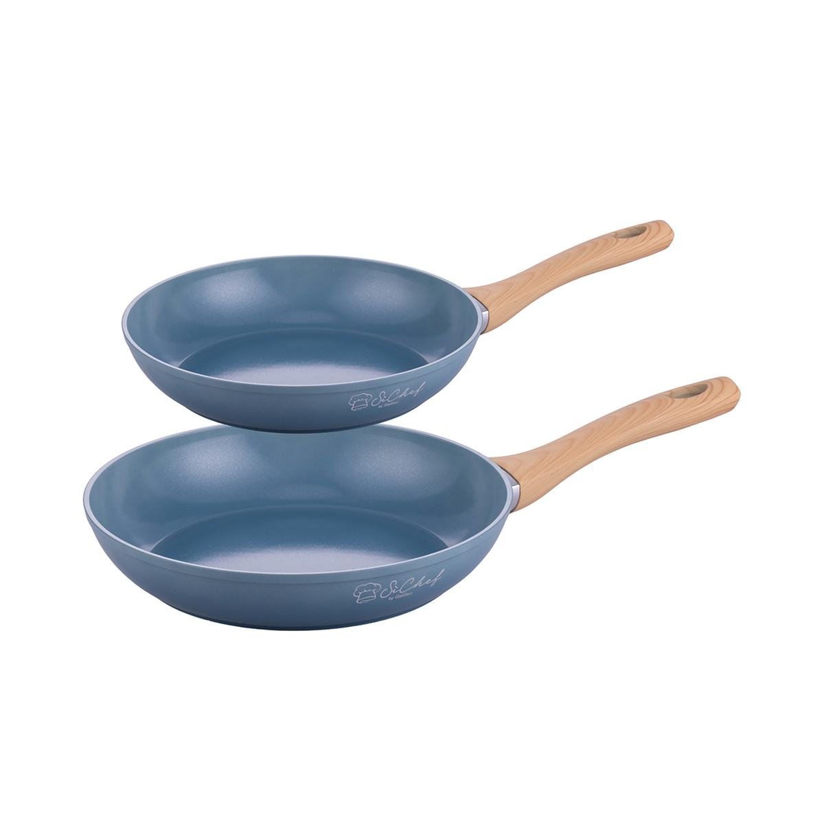 Zestaw 2 patelni ceramicznych nieprzywierających do indukcji 22-26 cm Promocja Zestaw 2 patelni ceramicznych nieprzywierających do indukcji 22-26 cm Promocja