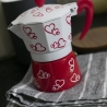 Aluminiowa kawiarka moka na 3 filiżanki espresso Cuore Oferta