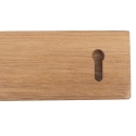 Magnetyczna listwa na noże z drewna akacjowego 40x5x2,2 cm Barnik Oferta
