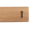 Magnetyczna listwa na noże z drewna akacjowego 40x5x2,2 cm Barnik Oferta