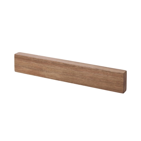 Magnetyczny uchwyt na noże z drewna akacjowego 30x5x2,2 cm Barnik Promocja