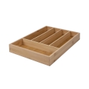 Organizer na sztućce do szuflady drewniany 5 przegródek 35,5x25,5x5cm Kavira Promocja