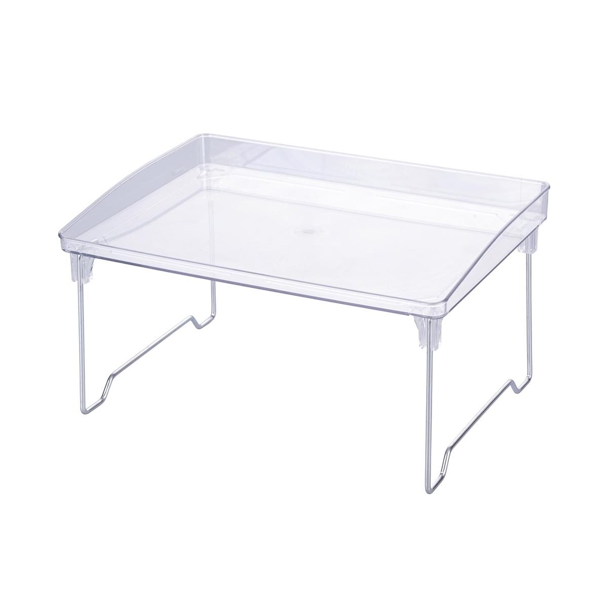Składana półka przedzielająca przezroczysta 29,5x21x16 cm Lumora Promocja