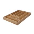 Organizer na sztućce do szuflady 6 przegródek drewno 43,2x30,5x5cm Viora Promocja