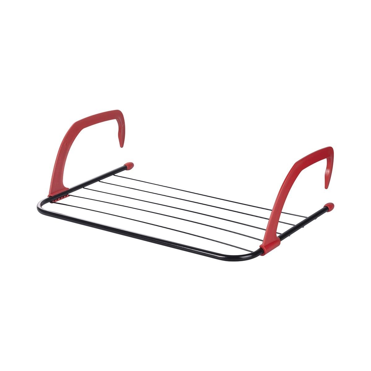 Suszarka na pranie wewnętrzna zewnętrzna 2 haczyki 5 linek 54x34 cm Nuvika Promocja Suszarka na pranie wewnętrzna zewnętrzna 2 haczyki 5 linek 54x34 cm Nuvika Promocja