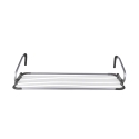 Suszarka balkonowa i wewnętrzna z 2 hakami i 8 linkami 106x55 cm Felora Oferta