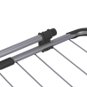 Suszarka balkonowa i wewnętrzna z 2 hakami i 8 linkami 106x55 cm Felora Rabaty