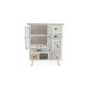Drewniana komoda shabby chic z 5 szufladami i 3 drzwiami Decapé Sprzedaż