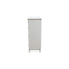 Drewniana komoda shabby chic z 5 szufladami i 3 drzwiami Decapé Rabaty