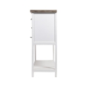 Konsola drewniana shabby chic 9 szuflad 80x32,5x82cm Sardinia Oferta