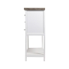 Konsola drewniana shabby chic 9 szuflad 80x32,5x82cm Sardinia Oferta