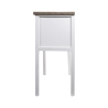 Konsola drewniana do przedpokoju 6 szuflad shabby chic Sardinia Oferta