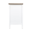 Szafka pod telewizor shabby chic z drewna z 2 szufladami Terosk Sprzedaż