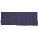 Elegancki dywanik łazienkowy antypoślizgowy niebieski 60x150cm z bawełny Lukas Oferta