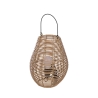 Lampa wisząca w stylu rattanu, wysokość 34 cm, Lumezi Rabaty