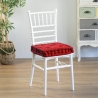 Zestaw 4 poduszek na krzesła kuchenne 40x40x8cm, model Norka Oferta