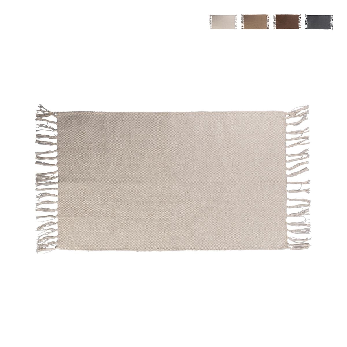 Dywanik do salonu kuchni łazienki 50x80 cm wielofunkcyjny z frędzlami Tavik Rabaty