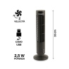 Wentylator wieżowy i biurkowy USB 2 prędkości 2,5 W Deskfan Rabaty