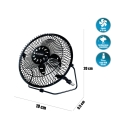Wentylator biurkowy USB z regulacją nachylenia 4,5 W Fresh Stan Magazynowy