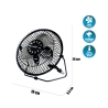 Wentylator biurkowy USB z regulacją nachylenia 4,5 W Fresh Stan Magazynowy