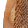 Rzeźba etniczna dekoracyjna z drewna teak ręcznie wykonana Coin Katalog