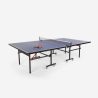 Stół do ping ponga 274x152.5 cm, składany z siatką pileczkami i rakietkami Booster Promocja