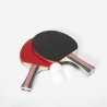 Stół do ping ponga 274x152.5 cm, składany z siatką pileczkami i rakietkami Booster Cena
