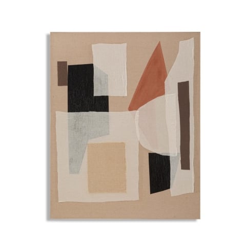 Obraz abstrakcyjny na płótnie w stylu boho chic 100x80 cm Seyla Promocja