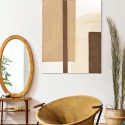 Abstrakcyjny obraz na płótnie w stylu boho chic 100x80 cm Lofty Sprzedaż