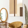 Abstrakcyjny obraz na płótnie w stylu boho chic 100x80 cm Lofty Sprzedaż