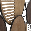 Dekoracyjny panel ścienny drewno metal boho chic 134x69cm Woody Sprzedaż