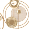 Dekoracyjny panel ścienny 3D z metalu złoconego 80x49,5 cm Goldy Oferta