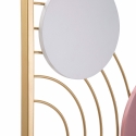 Dekoracyjny panel ścienny 3D z metalu w wielokolorowym abstrakcyjnym wzorze Darnok Oferta