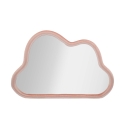 Lustro ścienne w kształcie chmury z welurową ramą 90x60 cm Cloud Promocja