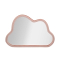 Lustro ścienne w kształcie chmury z welurową ramą 90x60 cm Cloud Promocja