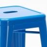metalowy stołek kuchenny w stylu industrialnym steel up Katalog