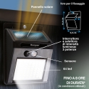 Lampa schodowa LED z czujnikiem zmierzchu, 3 poziomy jasności Fiora Rabaty