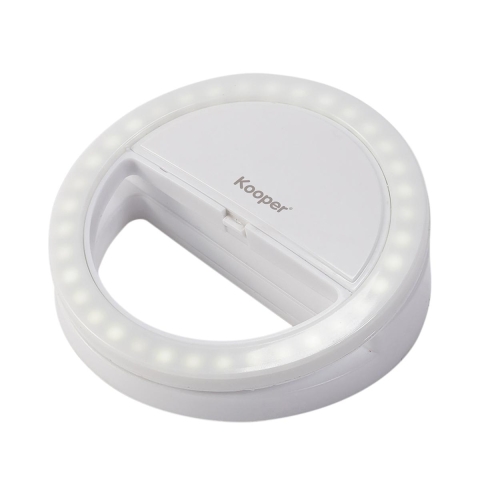 Przenośna lampa selfie LED, 3 poziomy jasności Zevra Promocja