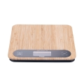 Cyfrowa waga kuchenna bambusowa 20,5x20,5x2,75 cm Paxel Promocja