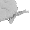 Poduszka na krzesło okrągła zewnętrzna 40 cm wodoodporna Rakil 
