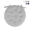 Poduszka na krzesło okrągła zewnętrzna 40 cm wodoodporna Rakil Oferta