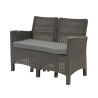 Zestaw ogrodowy Malaga: sofa 2-osobowa, fotele, stolik, imitacja rattanu Model