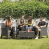 Zestaw ogrodowy Malaga: sofa 2-osobowa, fotele, stolik, imitacja rattanu Sprzedaż