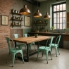 metalowe krzesło vintage styl industrialny shabby chic steel old Sprzedaż