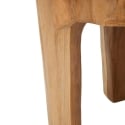 Ręcznie robiony stołek z drewna teak w stylu etnicznym Stold Katalog