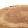 Ręcznie robiony stołek z drewna teak w stylu etnicznym Stold Stan Magazynowy